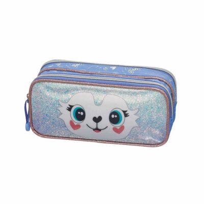 Estojo Escolar Duplo Pack Me Husky Lilas 998bf14 Pacific
