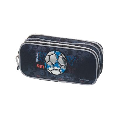 Estojo Escolar Duplo Pack Me Strike Preto 998bh14 Pacific