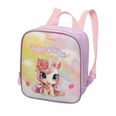 Lancheira Costas Pack Me Magic Unicorn Lilas 998bm11 Pacific