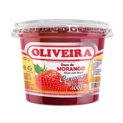 Doce De Morango 400g Oliveira