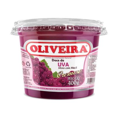 Doce De Uva 400g Oliveira