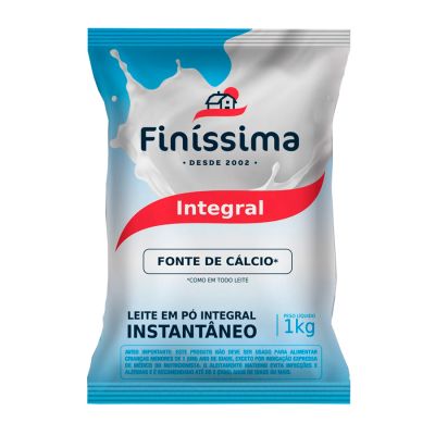 Leite Em Po Integral Instantaneo 1kg Finissima