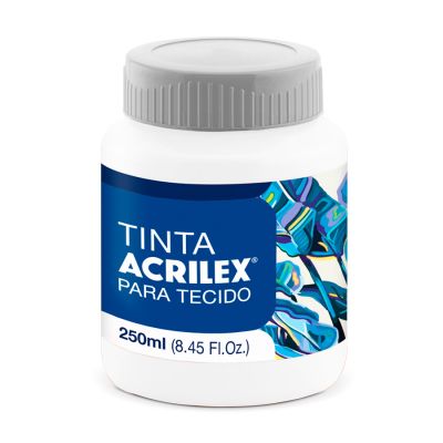 Tinta Tecido Branca 250ml Acrilex