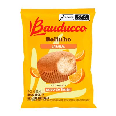 Bolinho Laranja 40g Bauducco