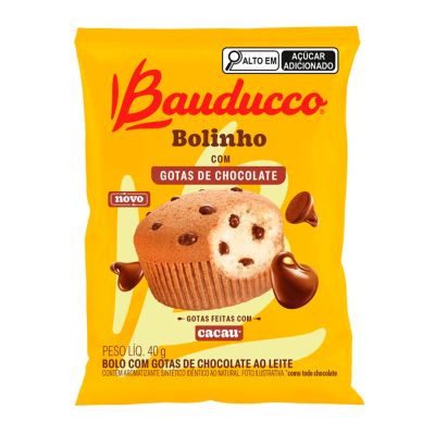 Bolinho Gotas Chocolate 40g Bauducco