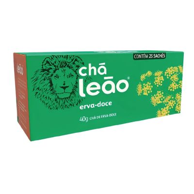 Cha Erva Doce C/25 Saquinhos Leao