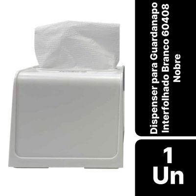 Dispenser P/ Guardanapo Interfolhado Branco 60408 Nobre
