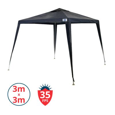 Gazebo Rafia 2,40x3m Azul Escuro Mor