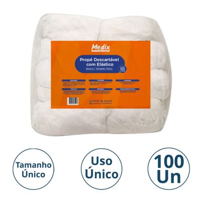 Prope Descartavel C/100 Um Branca Medix