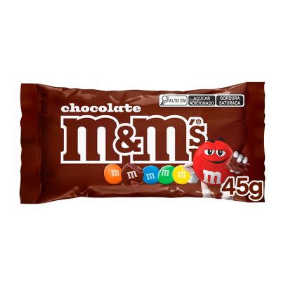 Chocolate Confeito Ao Leite 45g M&ms Ww