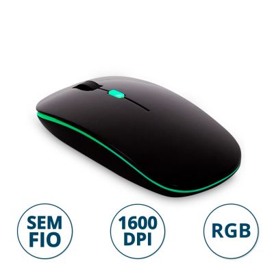 Mouse Sem Fio Croma Preto 60000150 Maxprint
