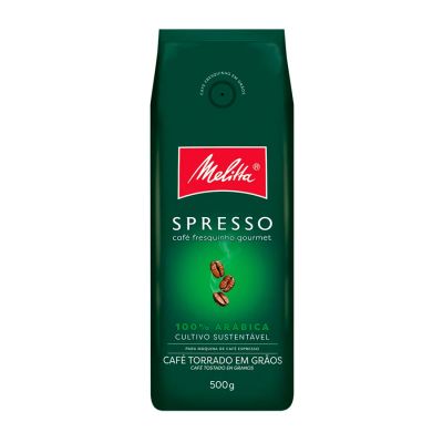 Cafe Torrado Em Graos Spresso 500g Melitta