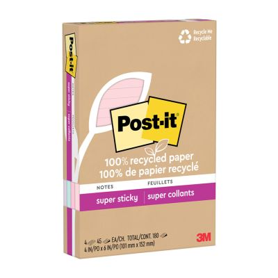 Post-it Colecao Para Viajar 180 Fls 101 X 152mm 3m
