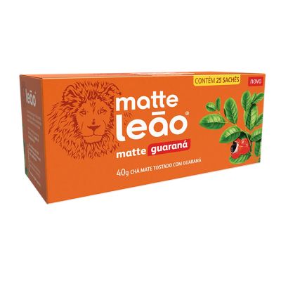 Cha Mate Guarana C/25 Saquinhos Leao