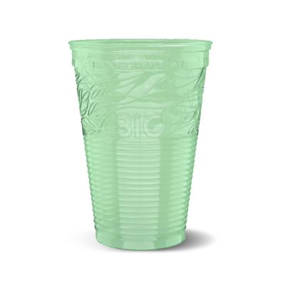 Copo Plastico Descartavel 300ml Biodegradavel C/100 Transparente Copobras (pp)