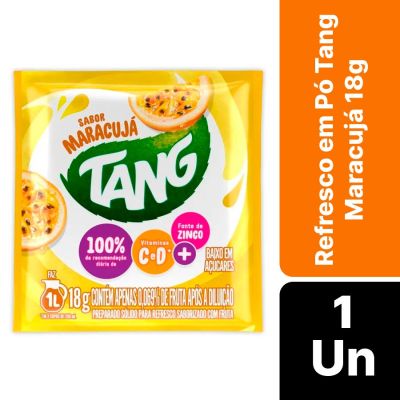 Refresco Em Po Tang Maracuja 18g