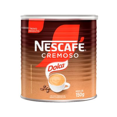 Cafe C/ Leite Nescafe Dolca Cremoso Lata 150g