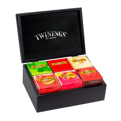 Caixa Madeira Cha Twinings C/60 Saches