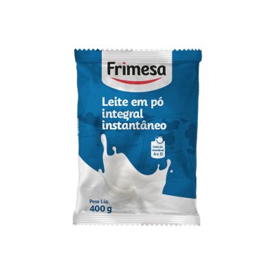 Leite Em Pó Integral Instantaneo 400g Frimesa