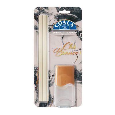 Difusor De Aromas Com Varetas Cha Branco 100ml Coala