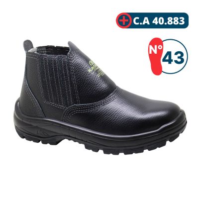 Botina Elastico Premium Preto Nº 43 Kadesh Ca 40883