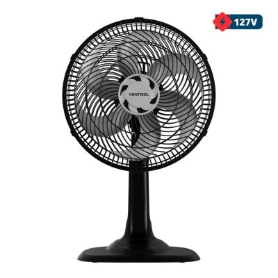 Ventilador De Mesa Turbo Premium 6p 52w 30cm 127v Ventisol