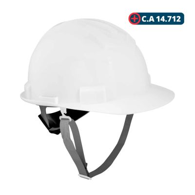 Capacete C/ Carneira E Jugular Branco Vonder (ca 14712)