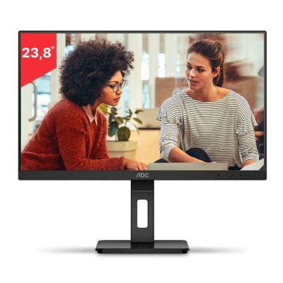 Monitor 23,8 Led / Full Hd / 100hz /  Hdmi / Vga / Widescreen / Pivot / Ajuste De Altura 24e3uf Aoc