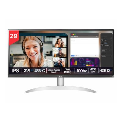 Monitor Led 29 Branco / Full Hd / 120hz / Ips /hdmi / Vga / Vesa  29wq600b Lg