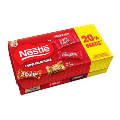 Bombom Chocolate Especialidades 251g Nestle (embalagem Promocional)