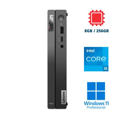 Computador Lenovo Thinkcentre Tiny Neo 50q I5-13420h / 8gb / 256gb Ssd / Win 11 Pro