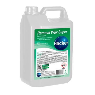 Removedor De Cera Removit Wax Super 5l Becker 1430