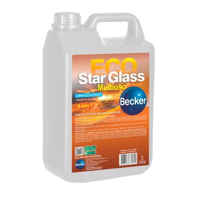 Limpador Multiuso 4 Em 1 Eco Star Glass 5l Becker 2095