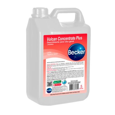 Desinfetante Concentrado Vulcan Concentrate Plus Lavanda 5l Becker 1546