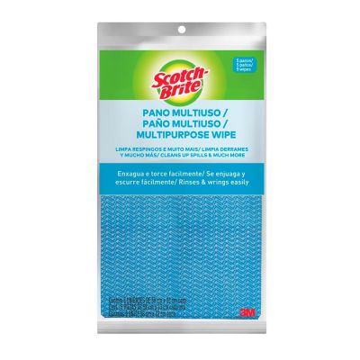 Pano Multiuso Azul 33x58cm C/5un Scotch-brite