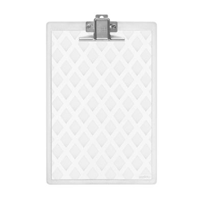 Prancheta Plastica Home Office Cristal 10260019 Maxcril