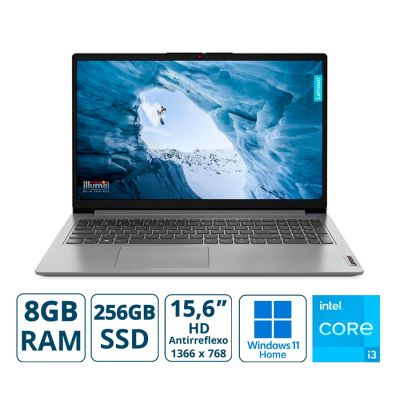 Notebook Lenovo Ideapad 1 15iau7 15,6 Hd/ Intel Core  I3-1215u/ 8gb/ 256gb Ssd/ Win 11 Home