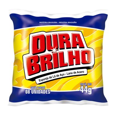 Esponja La De Aco 44g C/8 Dura Brilho