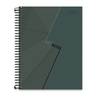 Caderno Universitario Capa Dura 1x1 80fls Reflects Cadersil