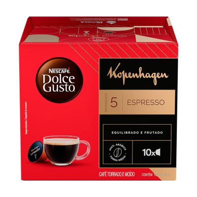 Capsula Espresso 5 Kopenhagen Dolce Gusto C/10 Unidades
