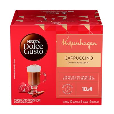 Capsula Capuccino Kopenhagen Dolce Gusto C/10 Unidades