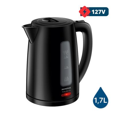Chaleira Eletrica Pratic Hot 1,7l Ce-17 Preto 127v Mondial