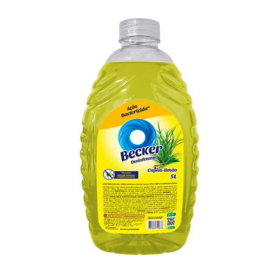 Desinfetante 5l Capim Limao Becker 5339