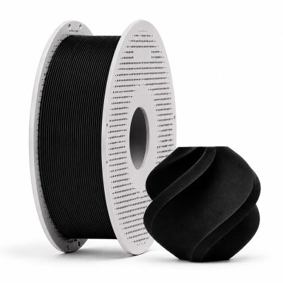 Filamento Pla Lite Preto C/ Carretel Bambu Lab