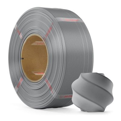 Filamento Pla Lite Cinza S/ Carretel Bambu Lab