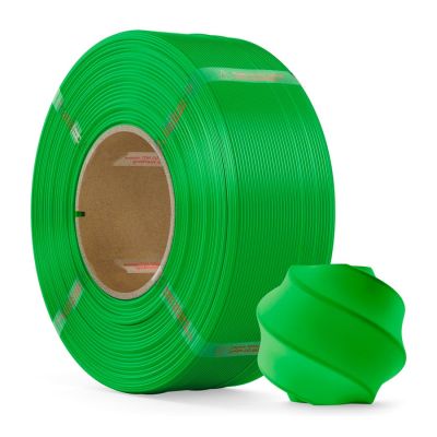 Filamento Pla Lite Verde S/ Carretel Bambu Lab