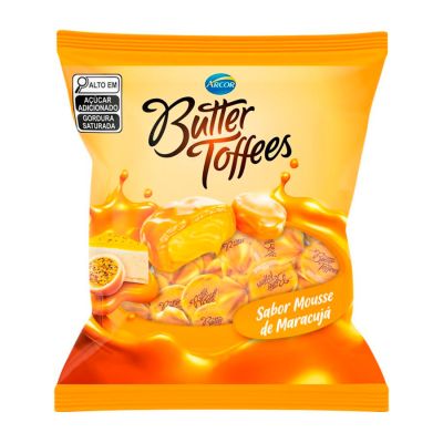 Bala Mousse De Maracuja Butter Toffes 90g
