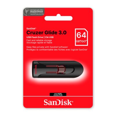 Pen Drive 64gb Cruzer Glide 3.0 Cz600 Sandisk