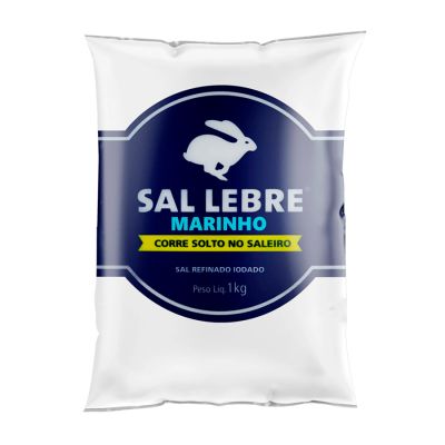 Sal Refinado 1kg Lebre