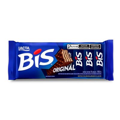 Chocolate Bis Ao Leite 100,8g Lacta